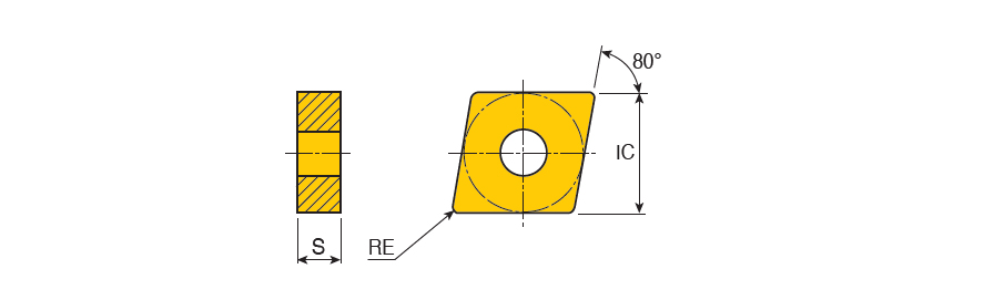 CNMG 120408 MT CT3000